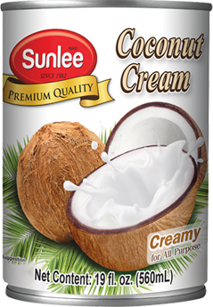 Sunlee’s premium coconut cream