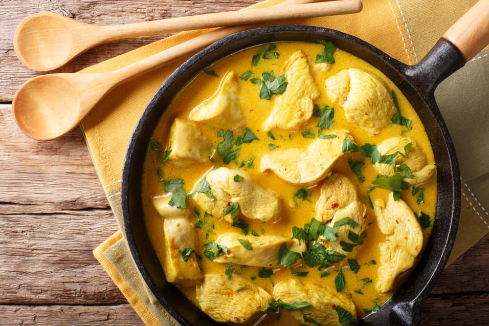 Thai yellow curry