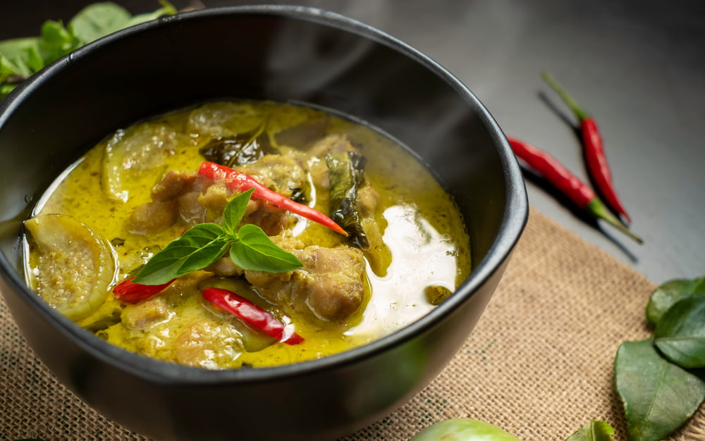 Thai green curry