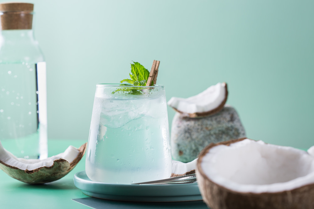 Coconut Water Gin and Tonic