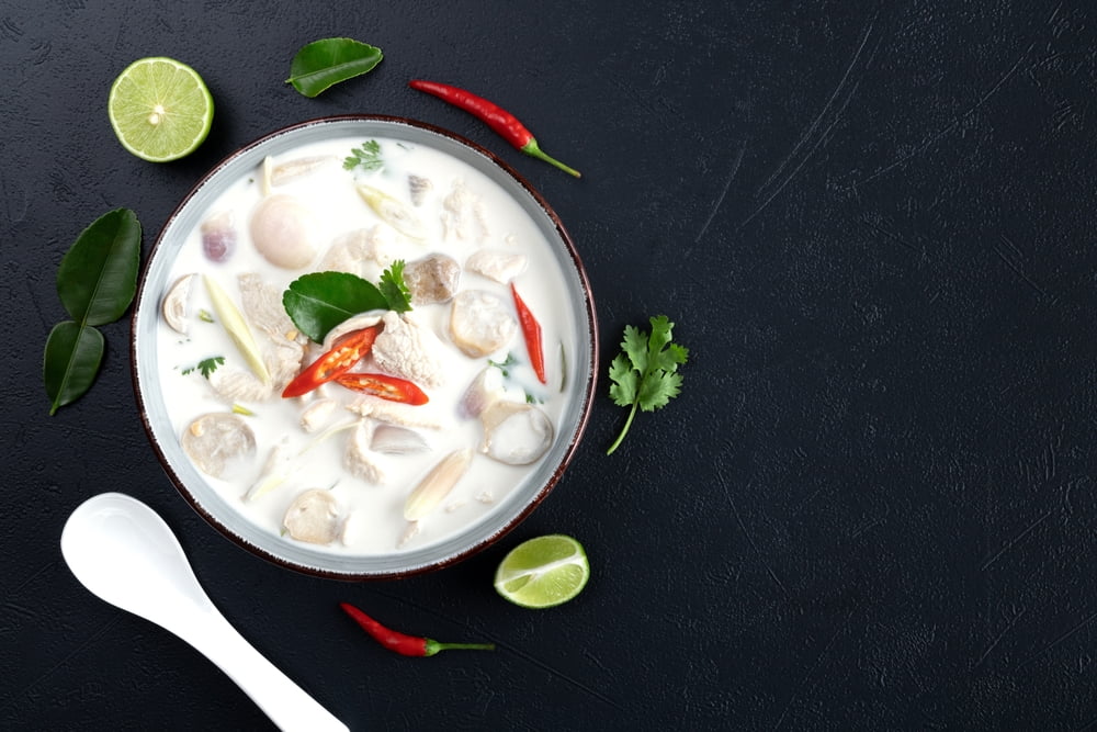 Tom Kha Gai, Thai coconut soup