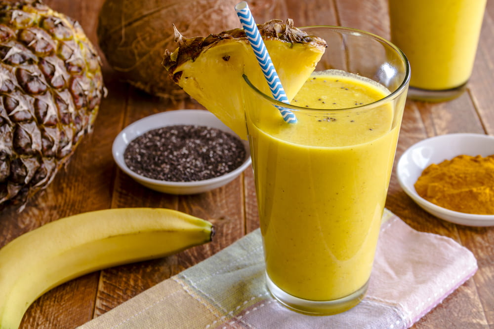 Tropical Coconut Water Smoothie