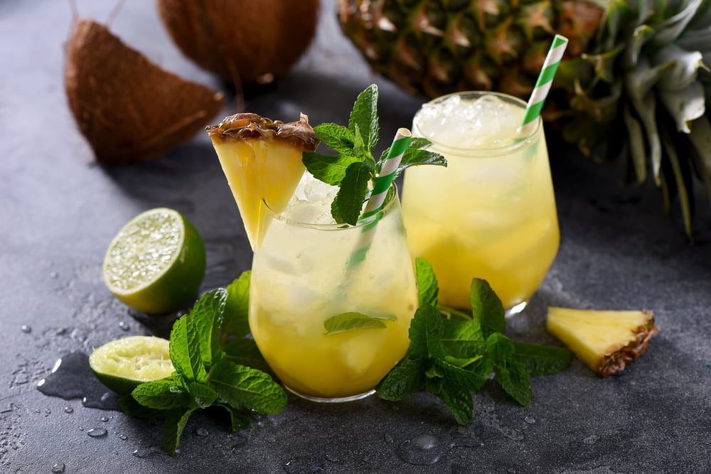 Pineapple Coconut Water Refresher