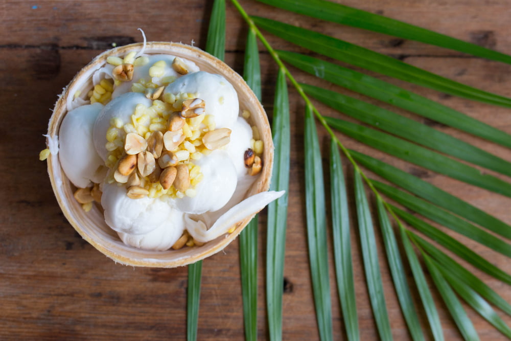 coconut ice cream